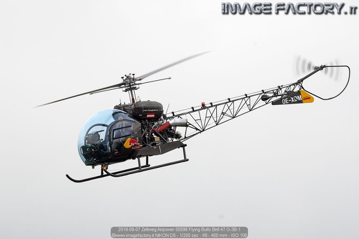 2019-09-07 Zeltweg Airpower 00596 Flying Bulls Bell 47 G-3B-1